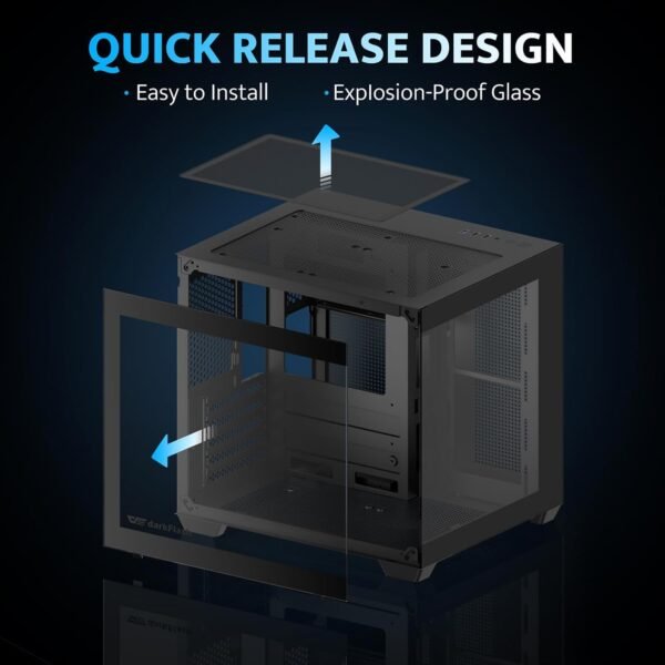61KP7cnXcL._AC_SL1500_ Stunning darkFlash C275P ITX Case Review: A Game Changer for Mini Builds