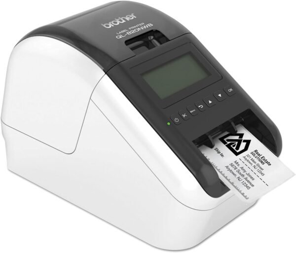 Brother QL-820NWB Professional, Ultra Flexible Monochrome Label Printer with Multiple Connectivity options