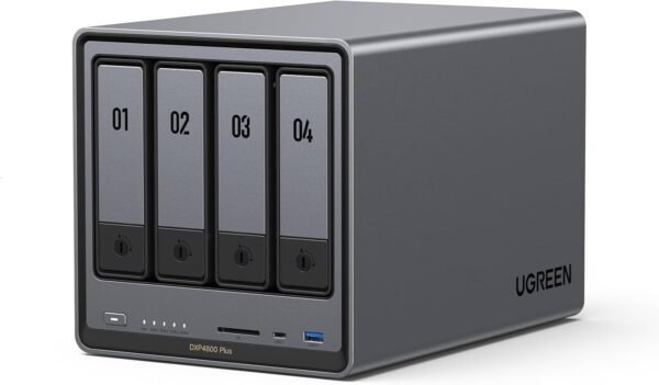 UGREEN DXP4800 Plus NAS 4ベイ 未使用 UGREEN NASync DXP4800 Plus Review: Unleashing Ultimate