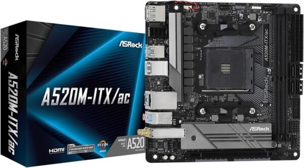 ASRock A520M-ITX/AC review: Unleashing the potential of AMD Ryzen processors