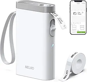61j-0VbdDQL.__AC_SX300_SY300_QL70_FMwebp_ Compact Nelko Label Maker Review: The Ultimate Bluetooth Printer for Home Organization