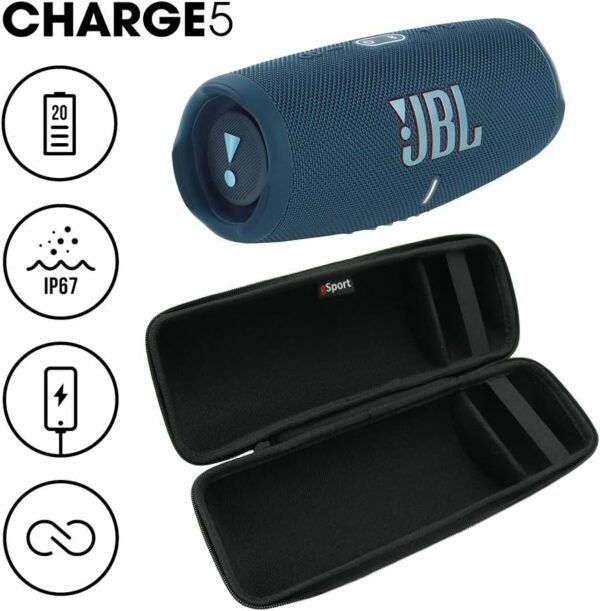 JBL Charge 5 Review Unveils Ultimate Waterproof Speaker with Powerbank and Case