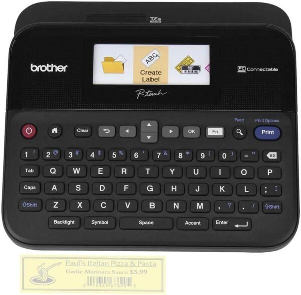 61oc9sqTQtL._AC_SL1200_ Brother PT-D600 Review: Discover the Best PC-Connectable Label Maker!