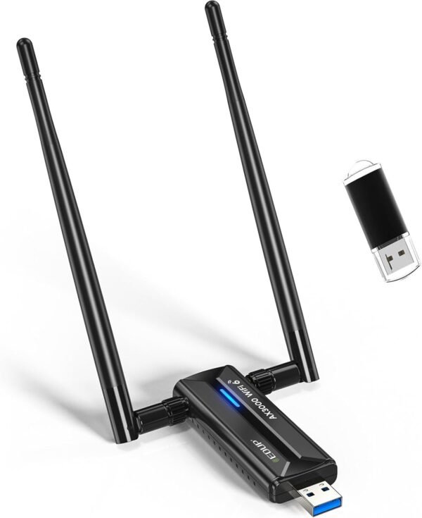 61rSgEa5qHL._AC_SL1500_ EDUP AX3000M WiFi 6E Adapter Review for Ultimate Wireless Performance