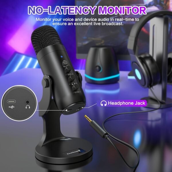 7108xkRhgJL._AC_SL1500_ ZealSound K66 Gaming Microphone Review Unleashes Superior Audio for Streamers