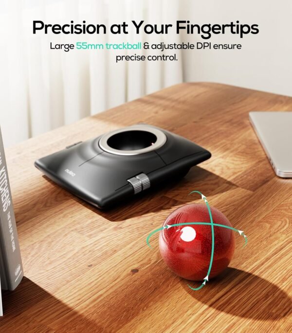 716muZJqCmL._AC_SL1500_ Top Ergonomic Trackball Mouse Nulea M512 Review for Precision Control
