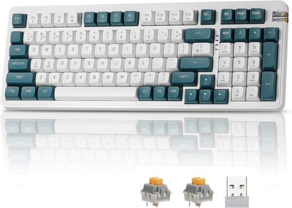 71Fk1VLhzsL._AC_SL1500_ Discover the darkFlash DF98 Wireless Mechanical Keyboard Review: A Game Changer for Gamers!