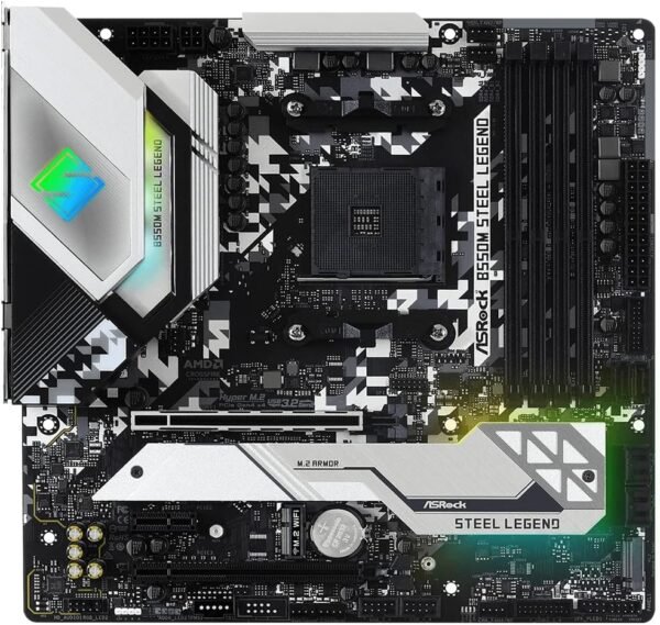 71XNjm5wsHL._AC_SL1200_ Discover the Ultimate ASRock B550M Steel Legend Motherboard Review for Gamers