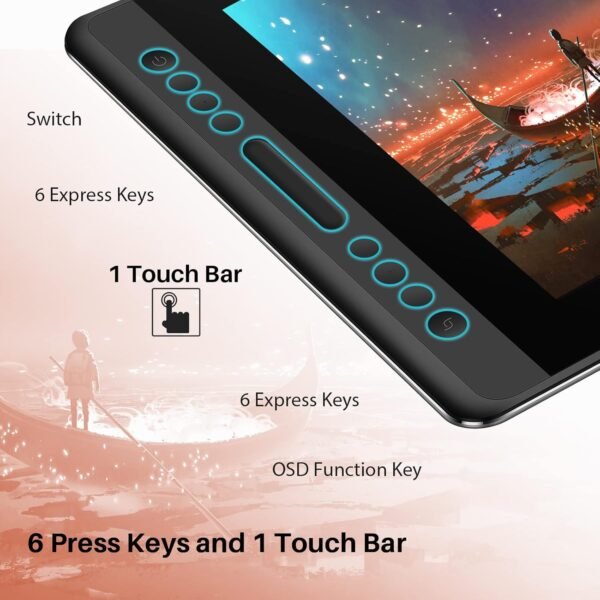 71fdpdDhiCL._AC_SL1500_ Unleashing Creativity: A Comprehensive Review of HUION KAMVAS Pro 16 Drawing Tablet