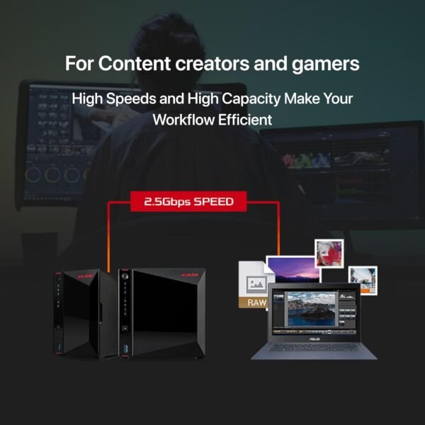 71oz2fp4eL._AC_SL1500_ Ultimate Review of Asustor AS5402T NAS for Gaming and Streaming