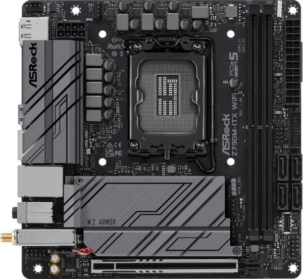ASRock Z790M-ITX WiFi Motherboard Review Unveils Performance and Features