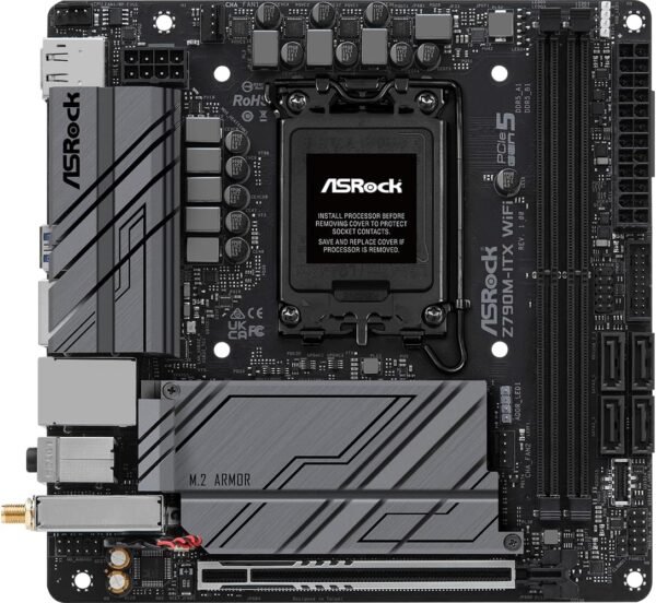 ASRock Z790M-ITX WiFi Motherboard Review Unveils Performance and Features