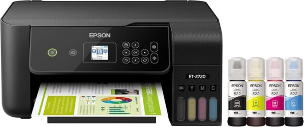 Epson EcoTank ET-2720 Review The Ultimate Wireless All-in-One Printer Experience