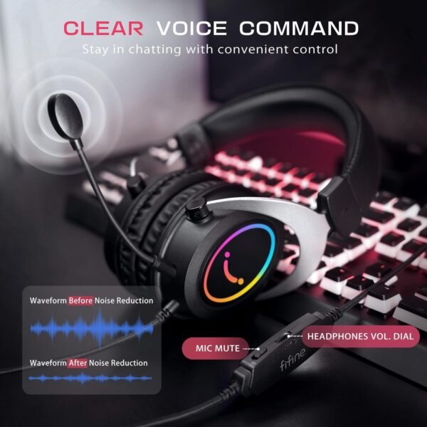 71xWT5QQ23L._AC_SL1500_ FIFINE H3 Gaming Headset Review Discover the Ultimate Comfort and Sound Experience