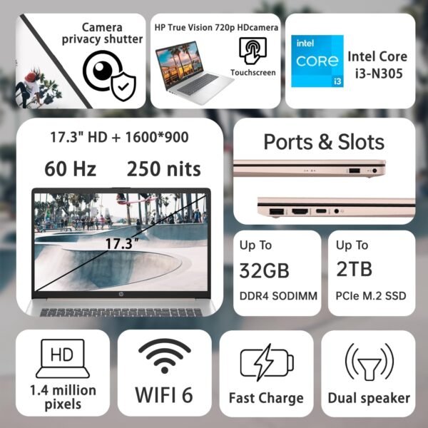 71ziyJlAzXL._AC_SL1500_ Experience the Power of HP Essential 17t Laptop Review for Ultimate Performance