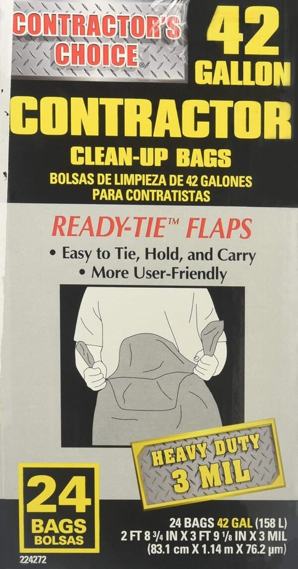 815DPRsLEYL._AC_SL1500_ Best Outdoor Construction Trash Bags Review by Contractor's Choice for Heavy-Duty Cleanup