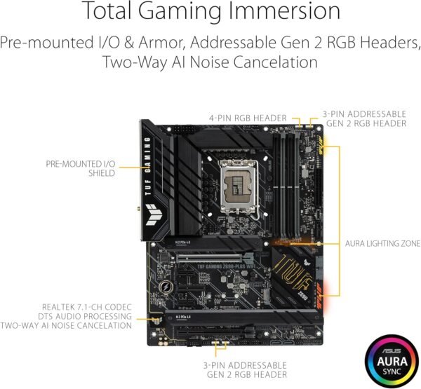 81HE5Ji2NL._AC_SL1500_ Ultimate ASUS TUF Gaming Z690-Plus Review: Unleashing Power for Gamers