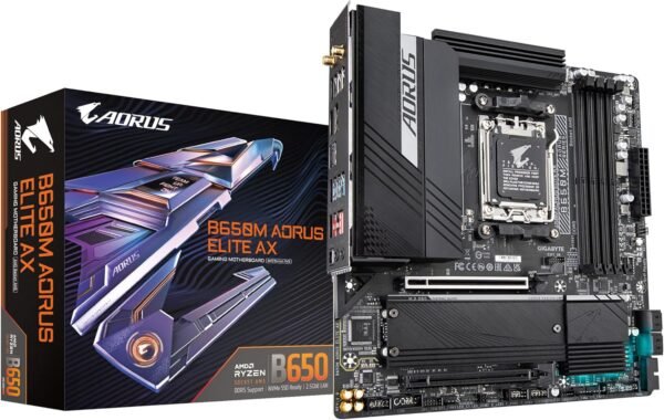 81LJcmxuEPL._AC_SL1500_ GIGABYTE B650M AORUS Elite AX review reveals unmatched performance and cutting-edge features