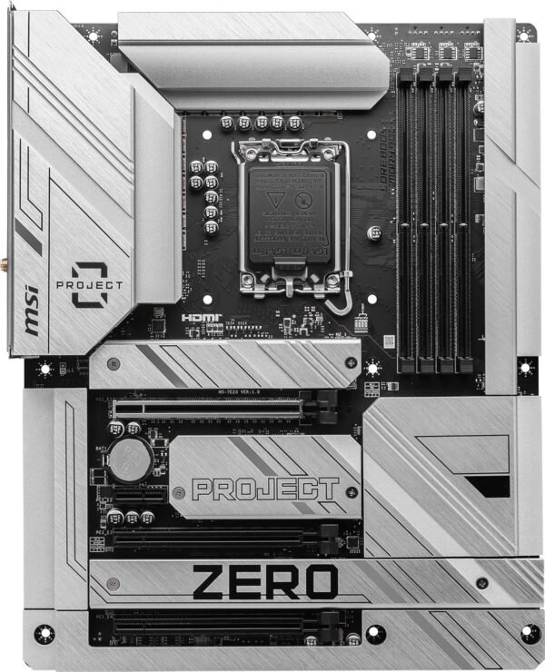91ZPL0kaebL._AC_SL1500_ MSI Z790 PROJECT ZERO review: Unleashing the Power of Next-Gen Gaming Motherboards
