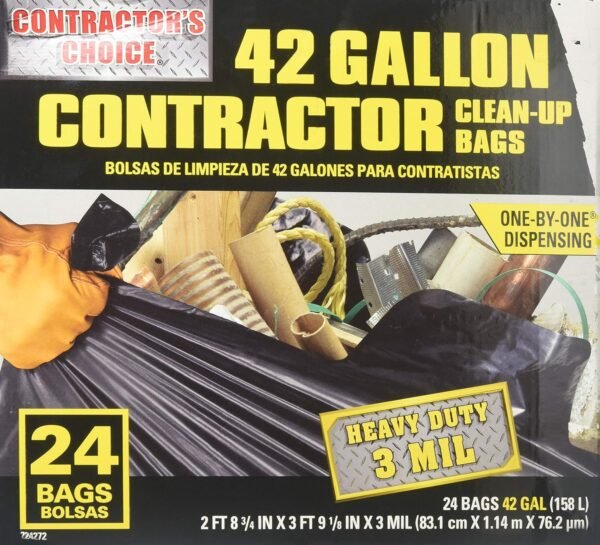 91bqzSwNCAL._AC_SL1500_ Best Outdoor Construction Trash Bags Review by Contractor's Choice for Heavy-Duty Cleanup
