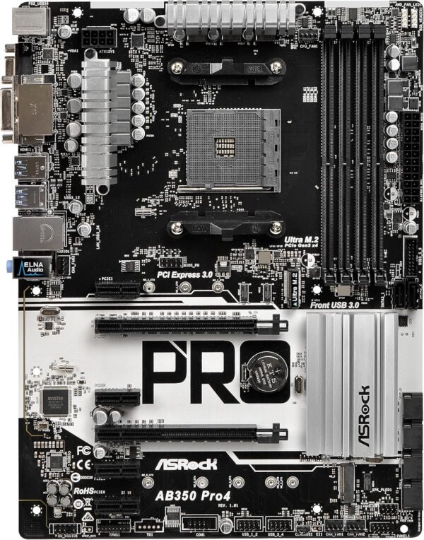 A1SCH6gN87L._AC_SL1500_ Ultimate ASRock AB350 PRO4 Motherboard Review for Gamers and Builders